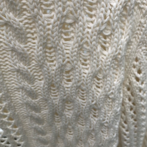 XL open bow back sweater Bethany mota open knit - Picture 4 of 6